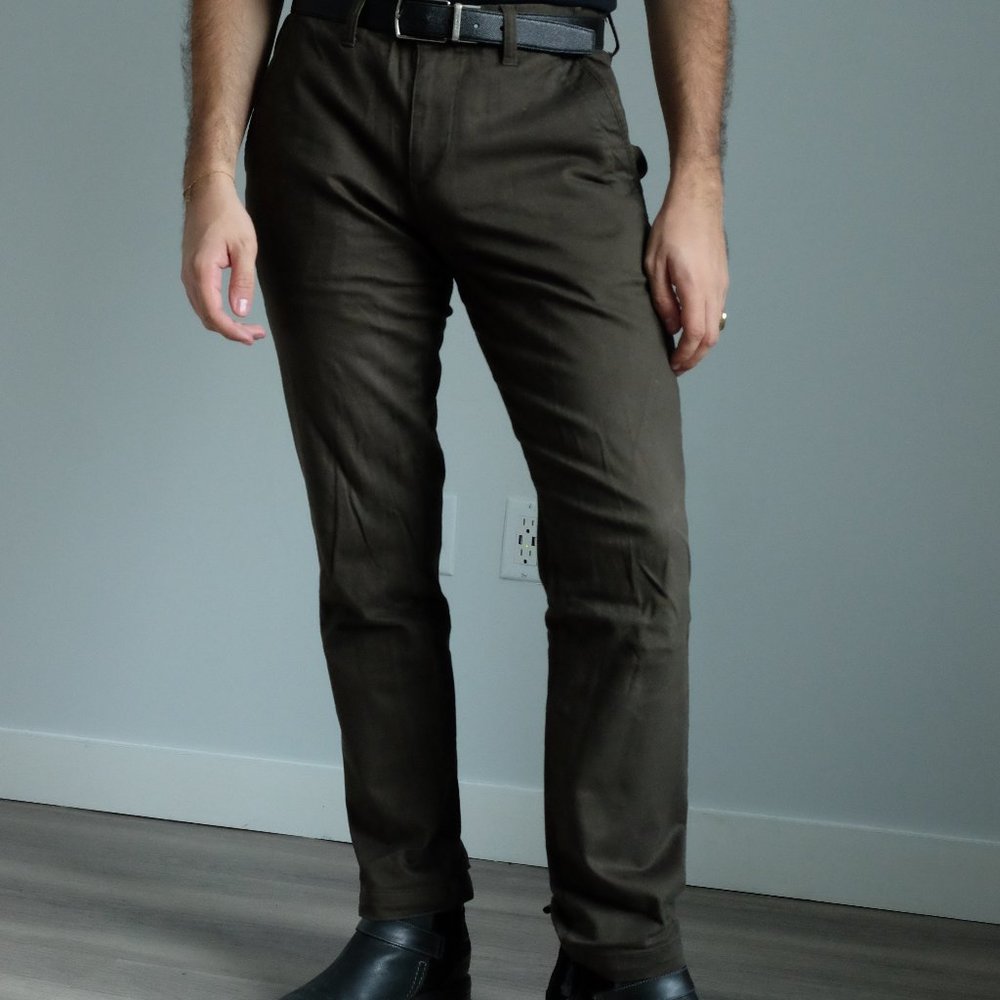 Olive Green Gap Slacks 31x30